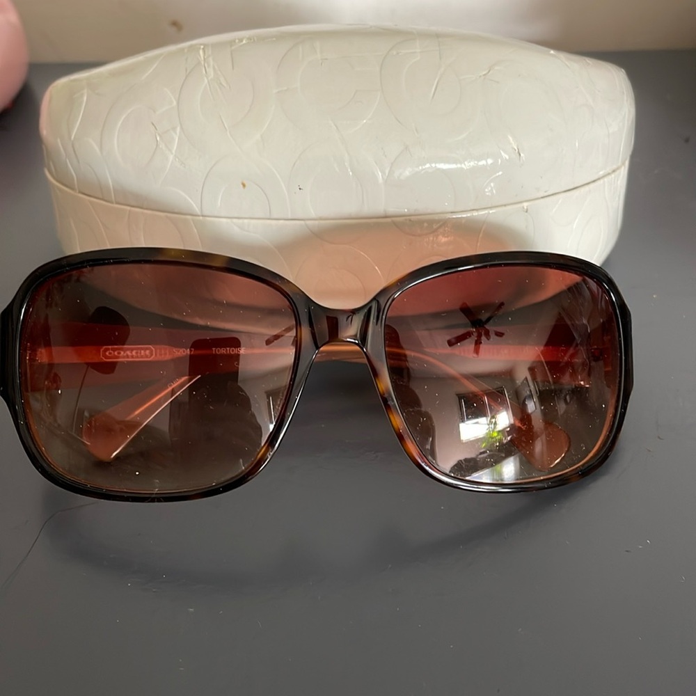 Coach Tortoise Sunglasses